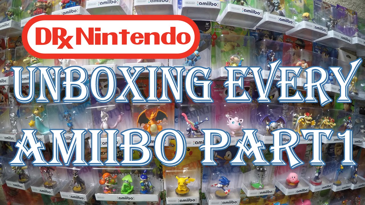 OPENING EVERY AMIIBO UNBOXING COLLECTION Part 1