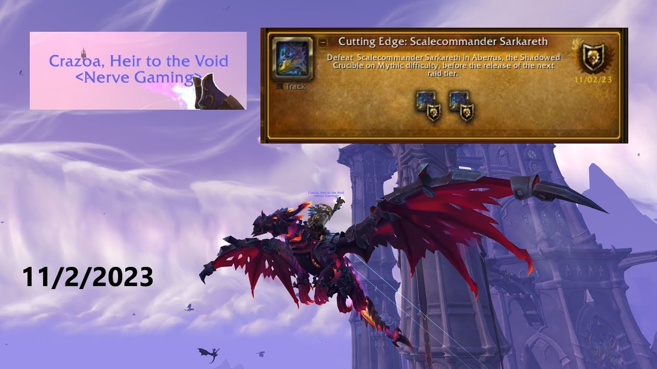 Nerve Gaming Defeats Mythic Sarkareth