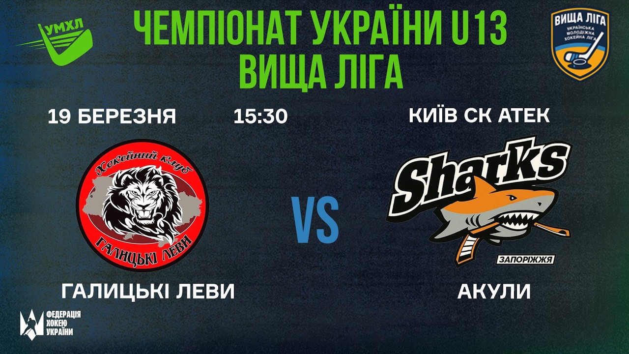 🏒 Галицькі  Леви  - Салют 