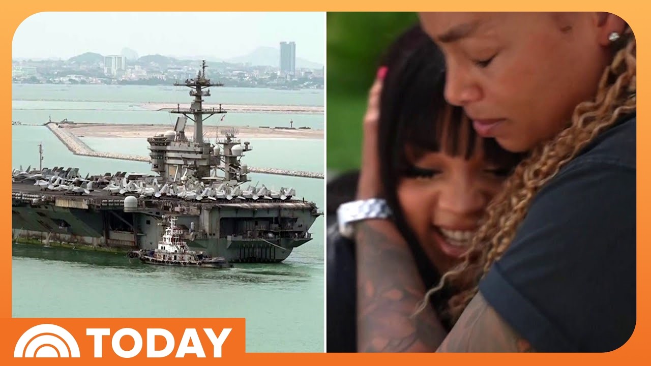 Watch: USS Abraham Lincoln Sailor Reunites With Family