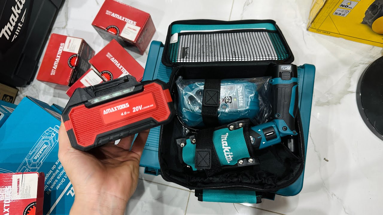 ✅ Xả lỗ pin amaxtools khuyến mại vitd gập makita TD022 giá ngon nhất thị trường