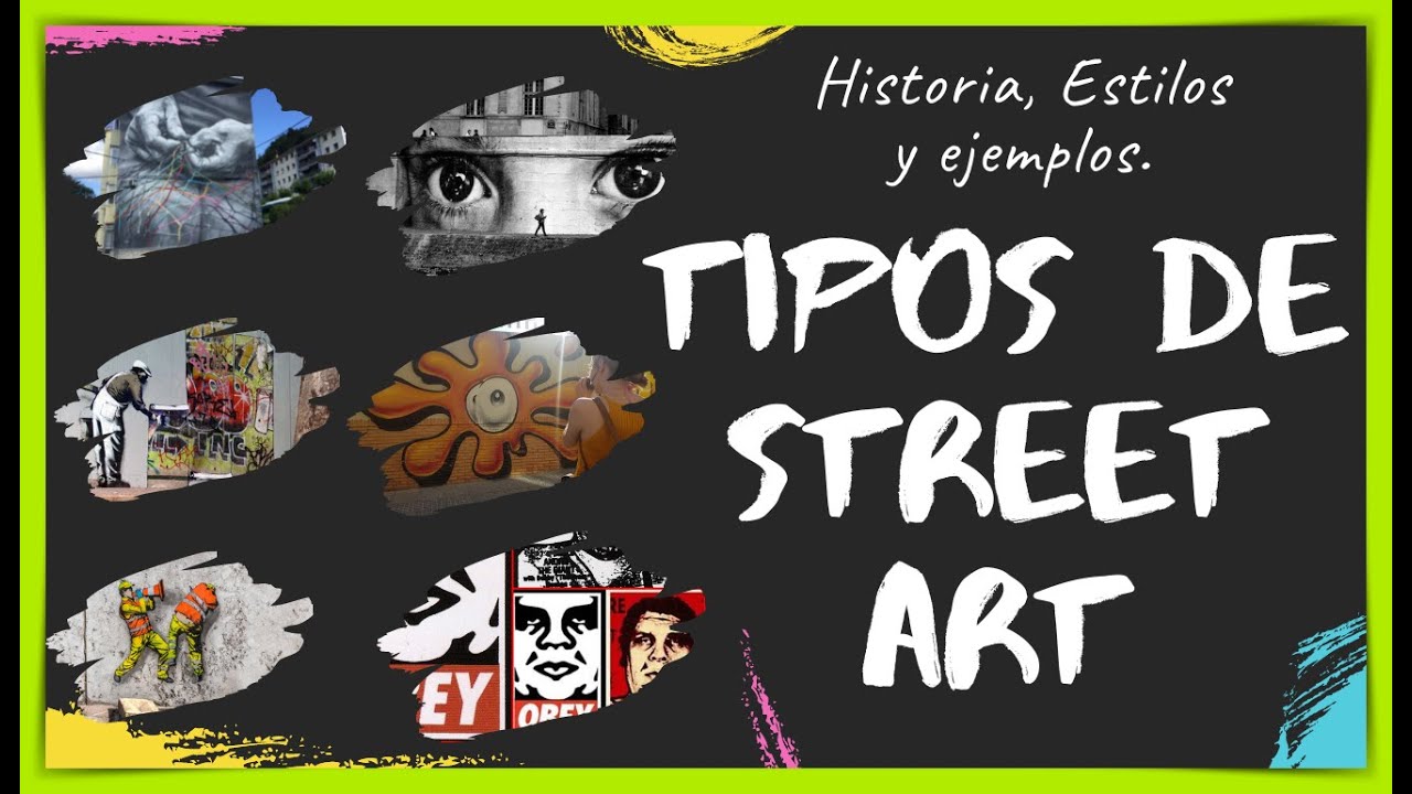 ▶️ TIPOS de STREET ART ¿Conoces los ESTILOS y TÉCNICAS?