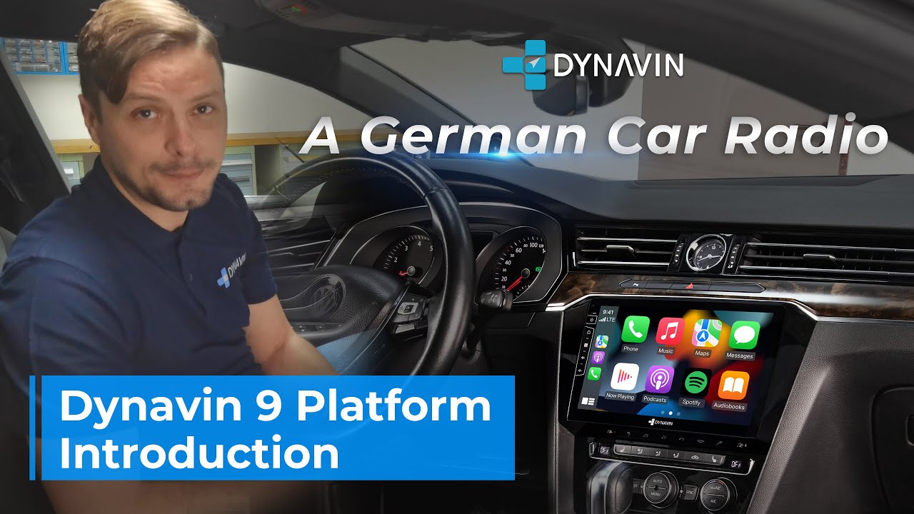 Dynavin 9 Car Radio mit High Power Amplifier, Inkl. Head-up Display, Wireless CarPlay / Android Auto