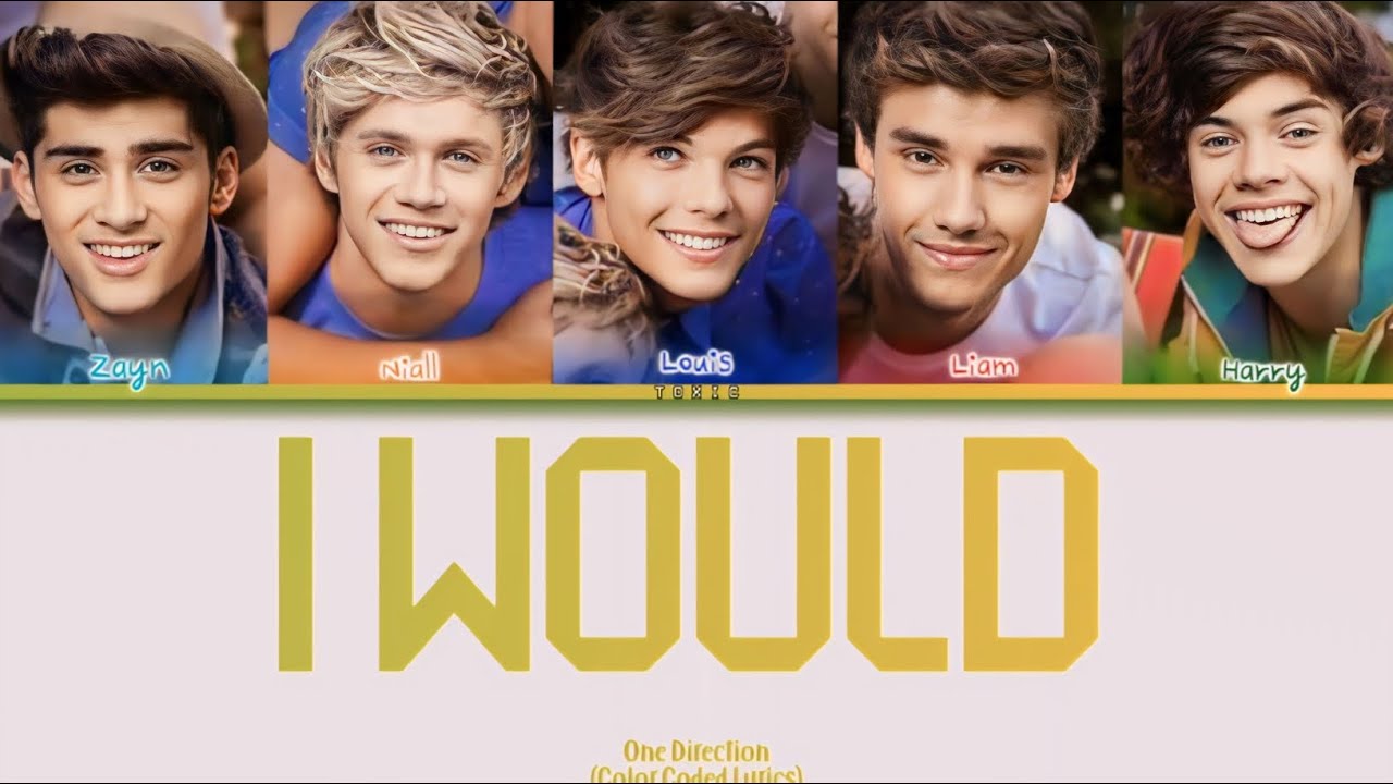 One Direction - I Would (Color Coded Lyrics)