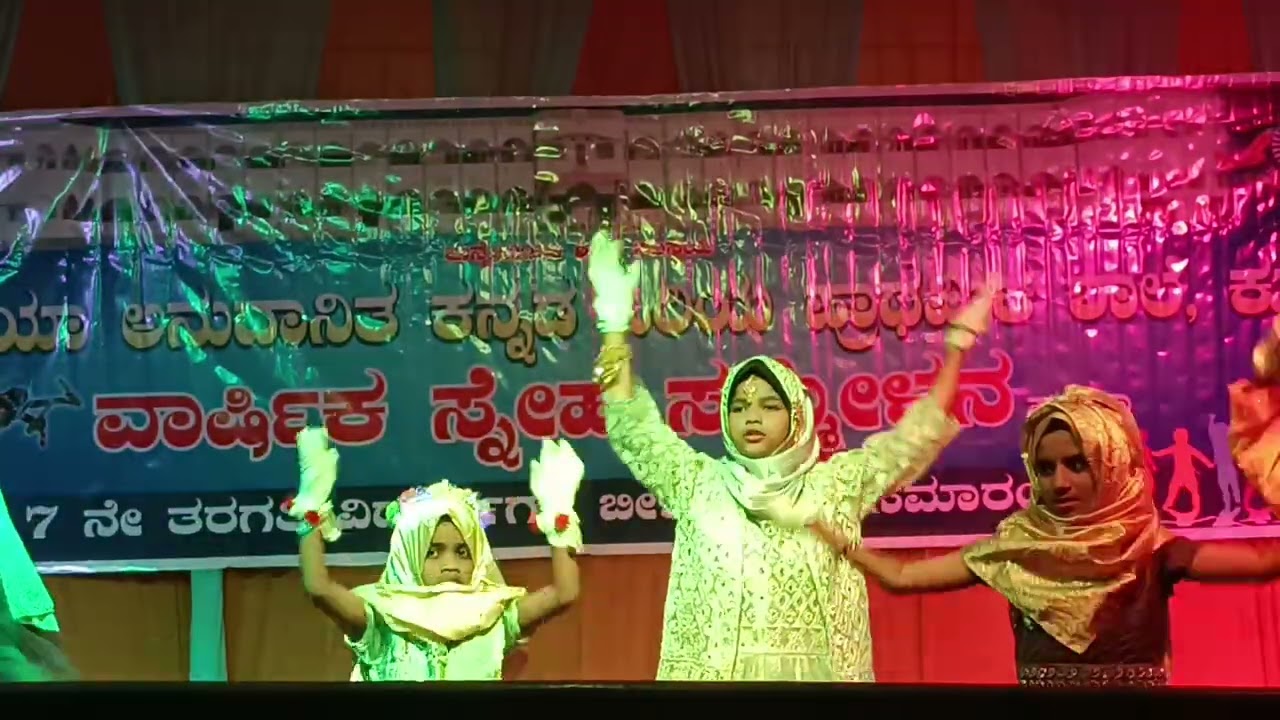 When Dance Speaks from the Heart 💖 | 5th Std Girls Arabic Dance | JKHPS GatheringSoulful Arabic