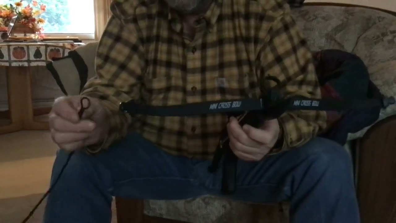 How to String an 80lb  pistol crossbow