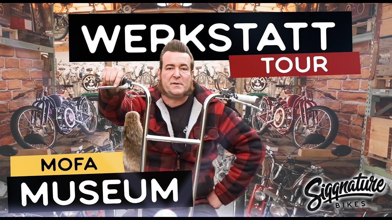 VERRÜCKTE MOFA WERKSTATT | Ein Mofa Museum seltenster Schätze