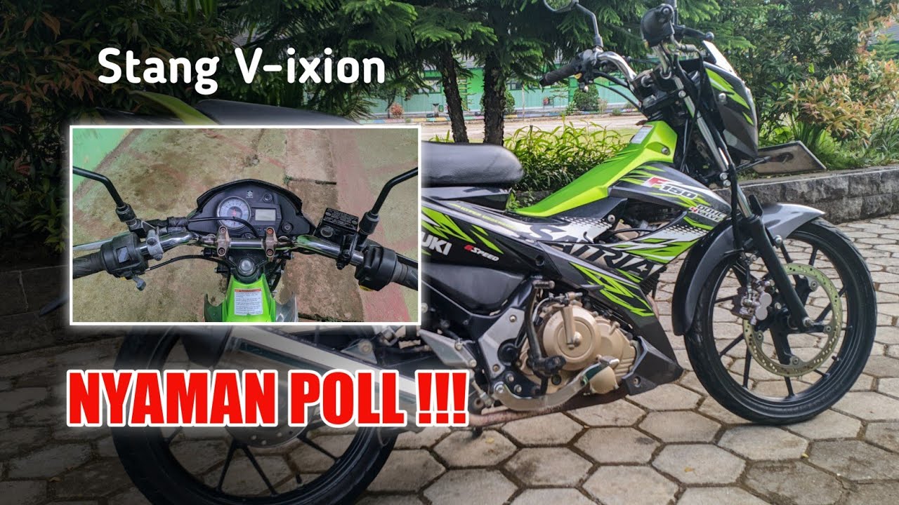 REVIEW Pemasangan Stang Yamaha Vixion Di Suzuki Satria Fu 150 #satriafu  @lutfifadi