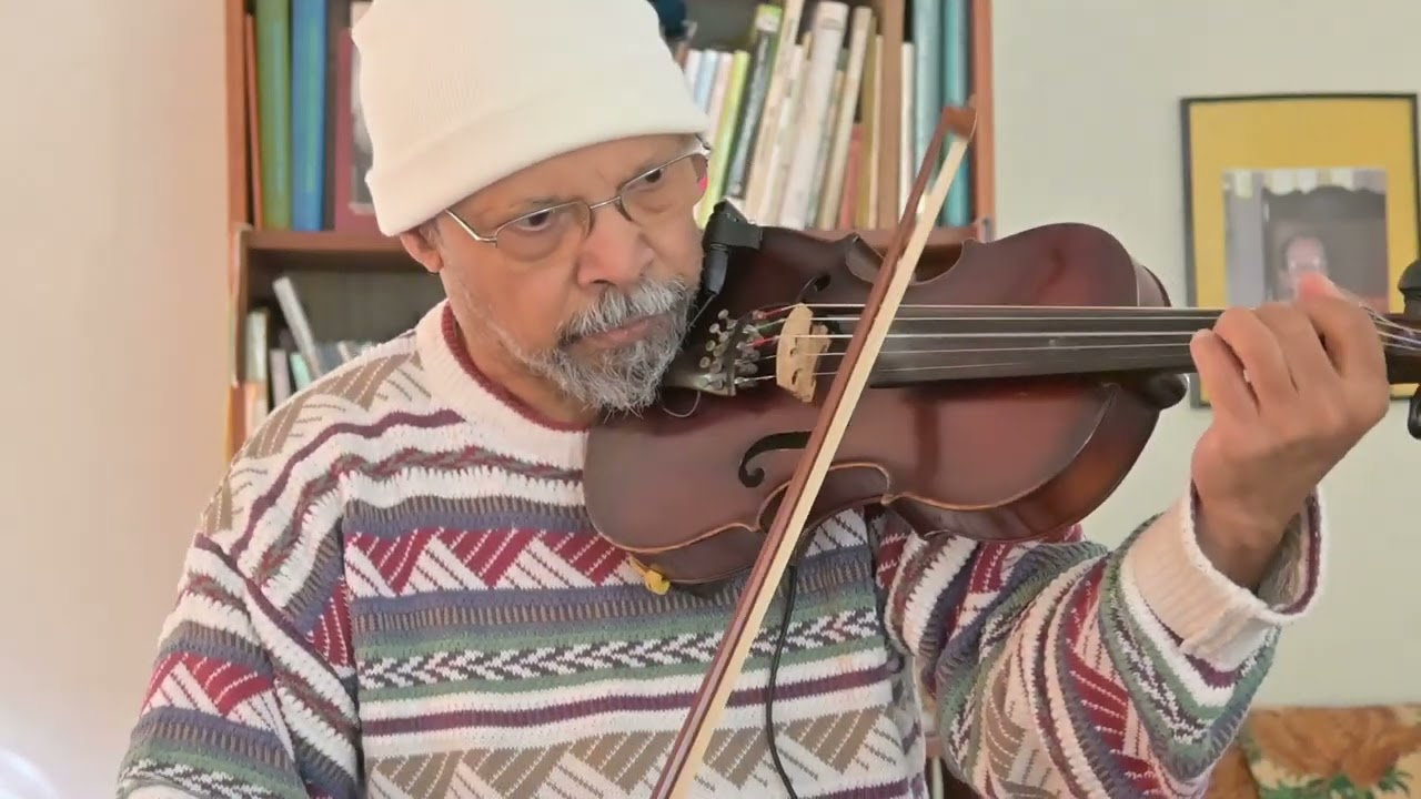 aji bijon ghore -- Rabindrasangeet on violin by Amitava Sen