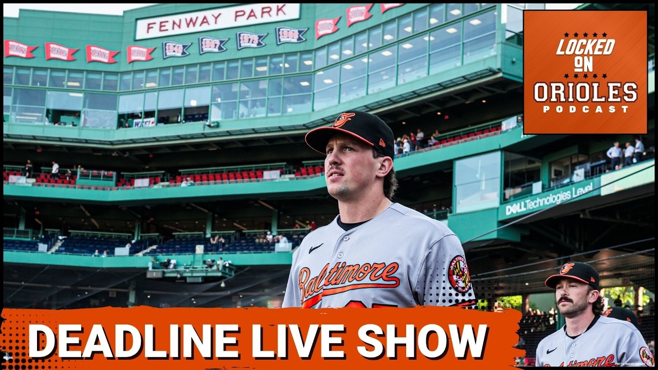 Baltimore Orioles Trade Deadline LIVE SHOW: Adley Rutschman sent to Red Sox, Taylor Ward to Mariners