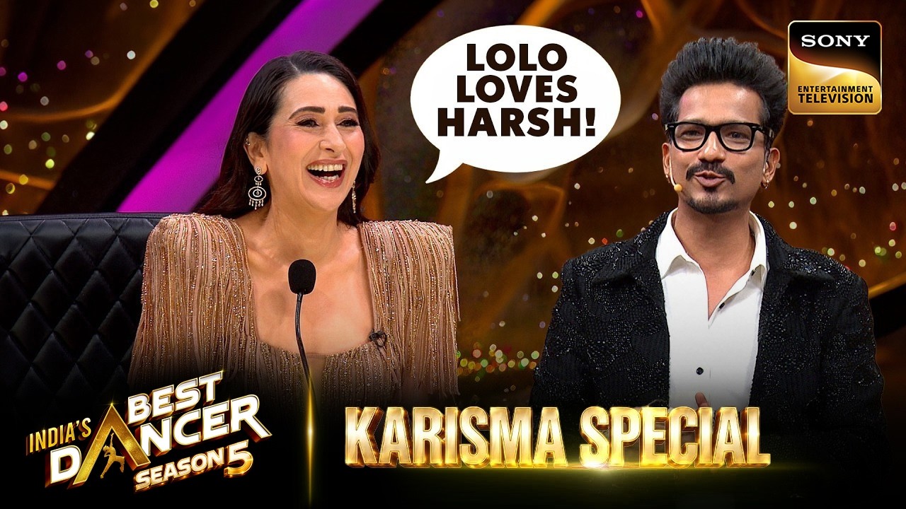 Lolo Loves Harsh! - Harsh के लिए Judge बनी Lolo | India's Best Dancer S5 | Karisma Special
