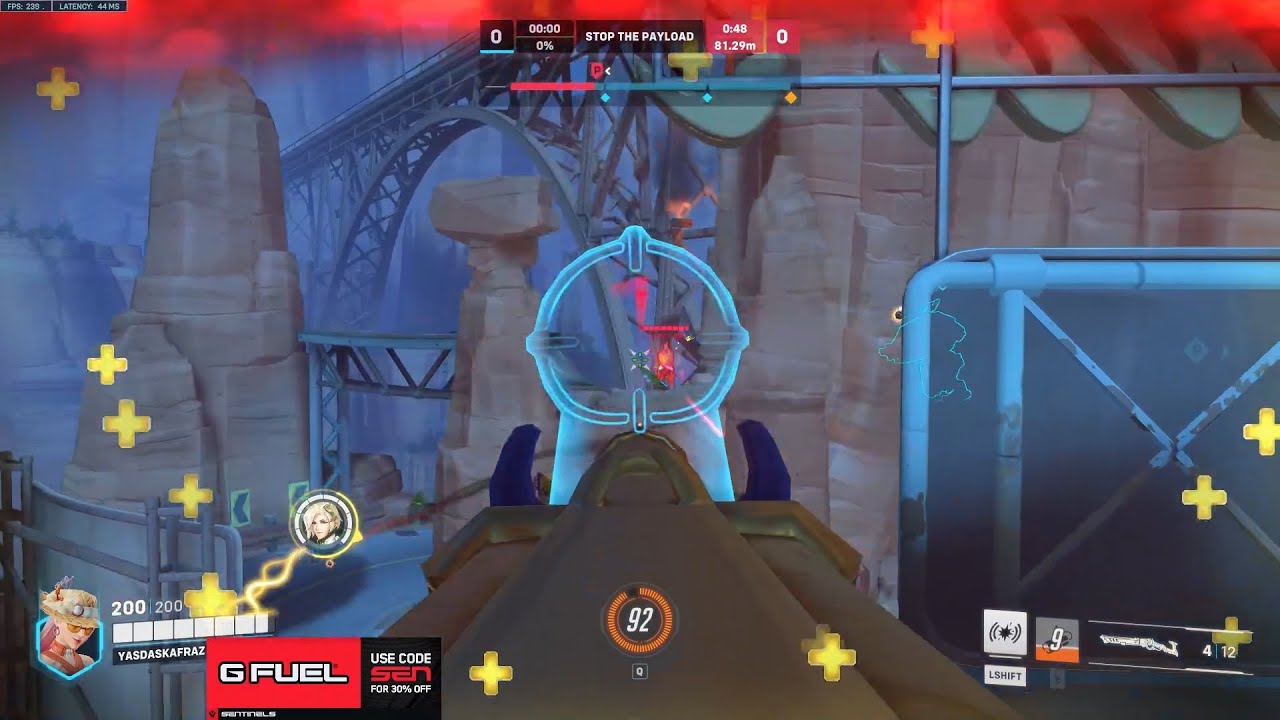 SUREFOUR ASHE + REAPER GAMEPLAY OVERWATCH 2 SEASON 1