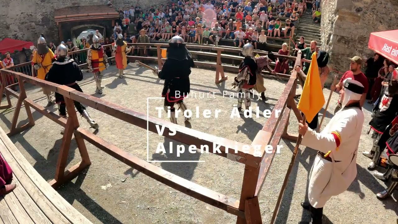Tiroler Adler VS Alpenkrieger Burg Kaprun IMCF Adler Cup Buhurt