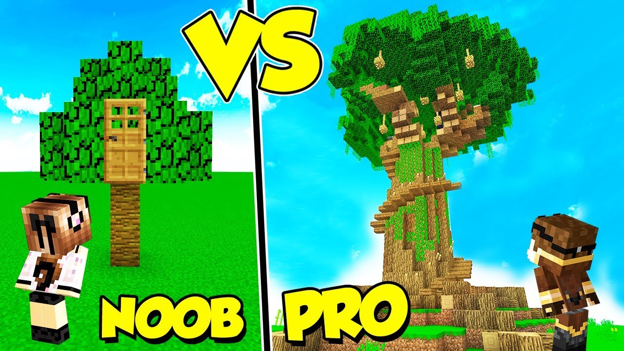 CASA SULL'ALBERO NOOB contro CASA PRO su MINECRAFT!