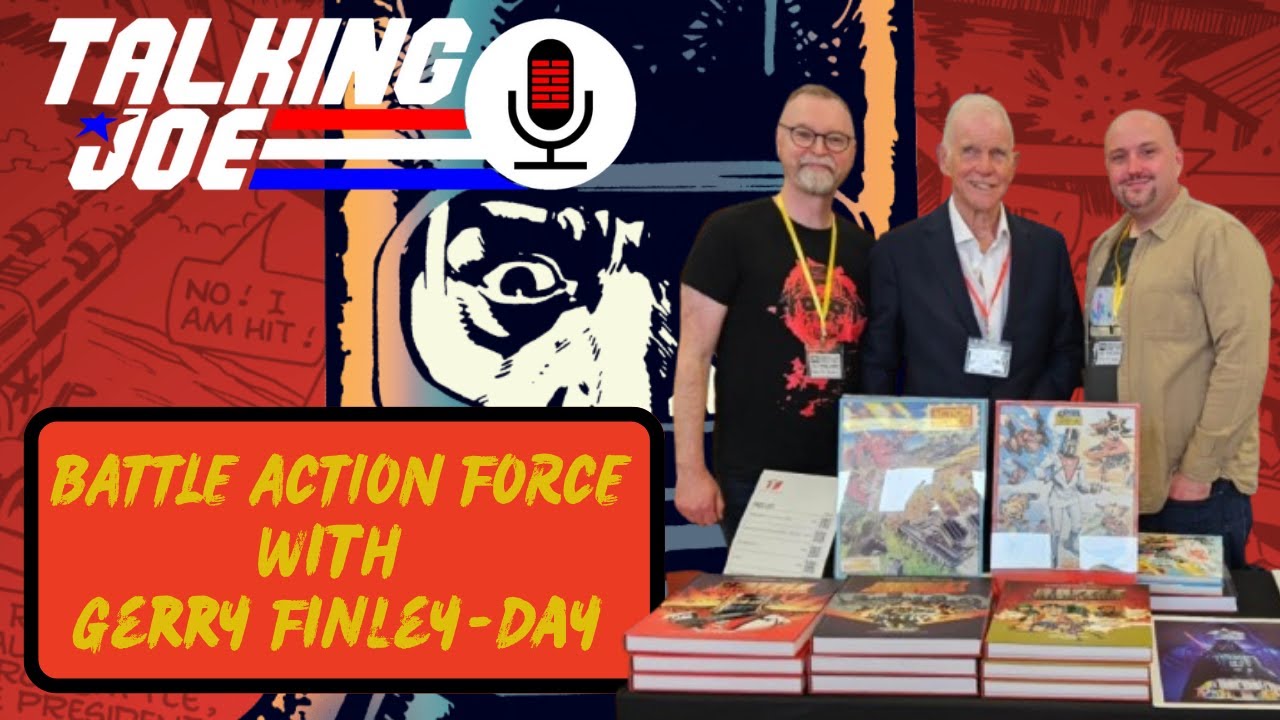Gerry Finley-Day (Battle Action Force & Rogue trooper writer) video interview - Talking Joe