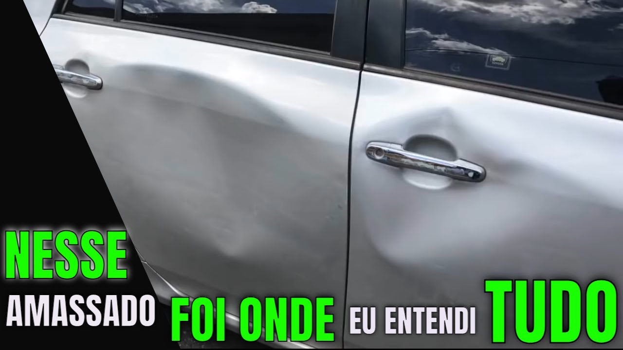 MARTELINHO DE OURO / COMO REMOVER AMASSADO GRANDE NOA PORTA DO COROLLA?