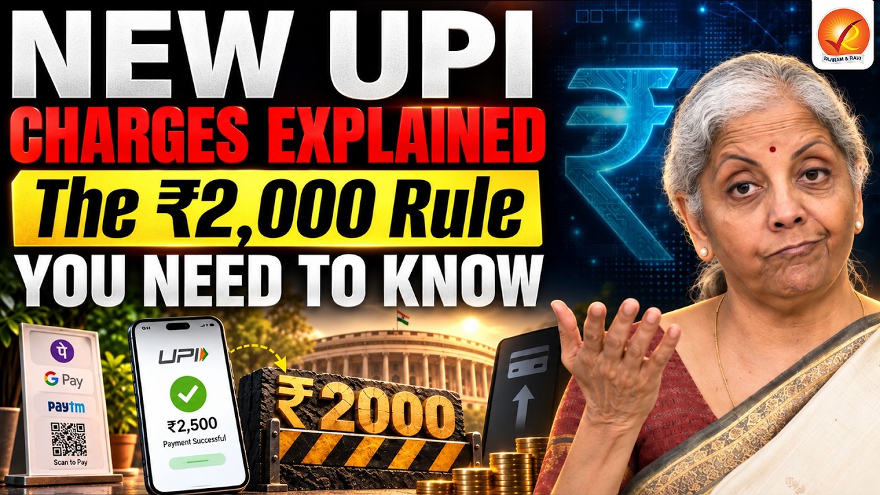 Will UPI Payments Get Costlier? New MDR Rule Explained | Vajiram and Ravi