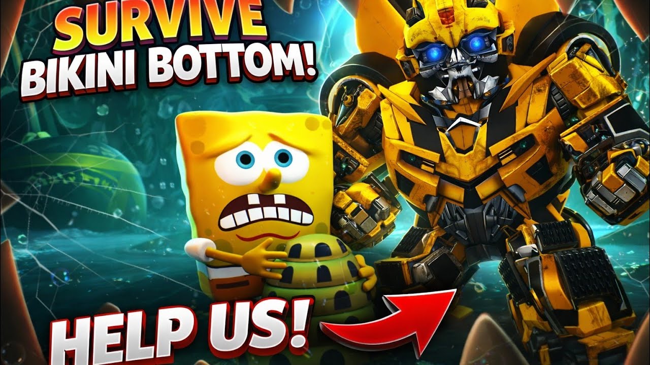 Survive Bikini Bottom | (I GOT LOST - 2nd try) | Roblox