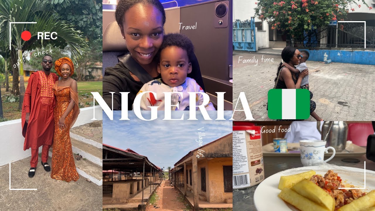 TRAVEL VLOG | We Took Our Kids To NIGERIA FOR THE FIRST TIME
