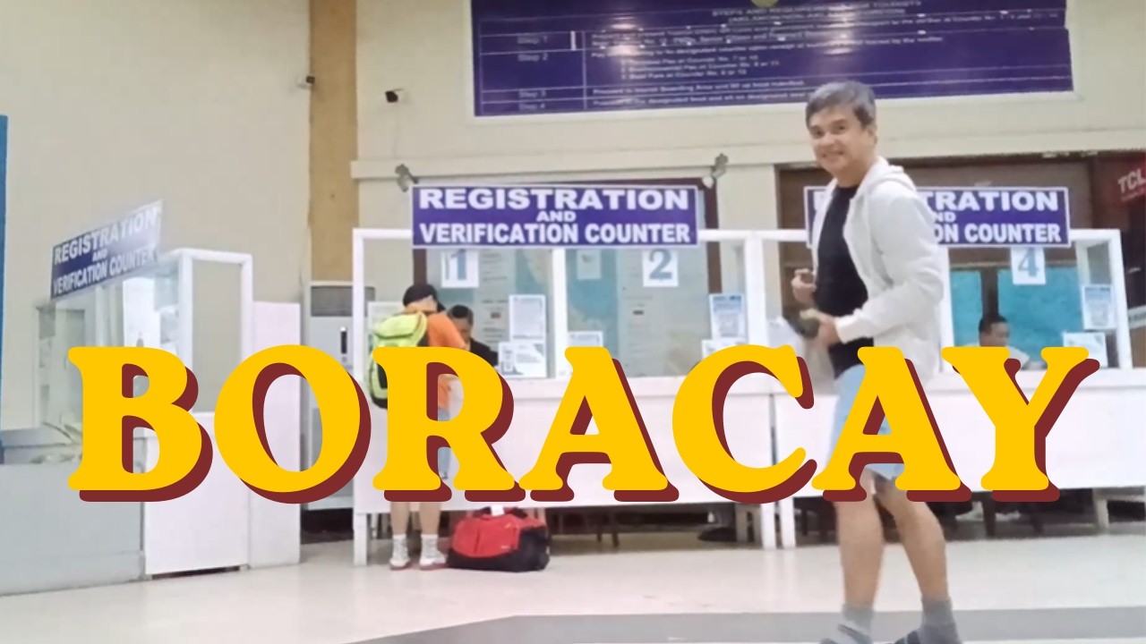 Boracay 3.0 | Let's Boracay sa gabi .  Cebu Pacific Flight 5J 337 via Kalibo.