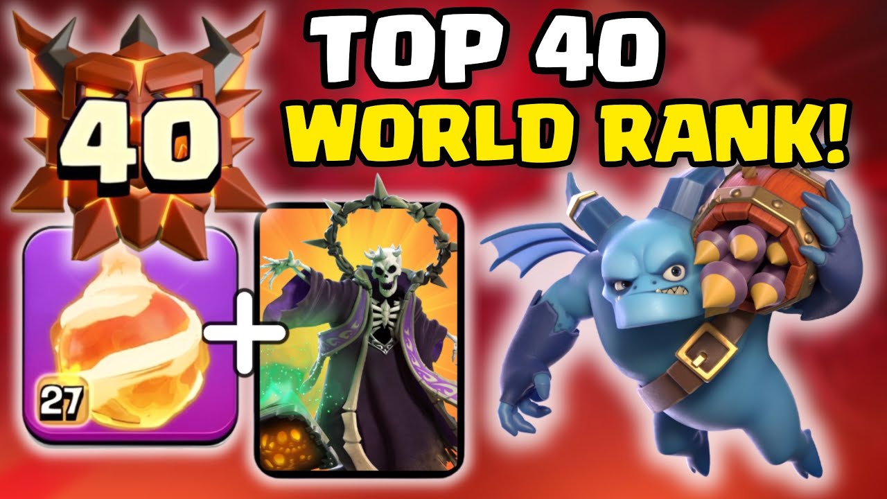 Dominate High Legends with the NEW Fireball Super-minion strategy! (Clash of Clans)
