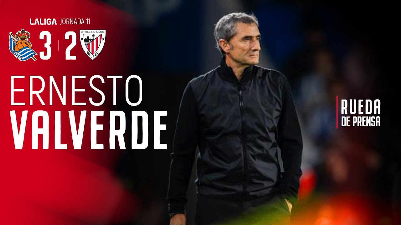 🎙 Ernesto Valverde | post Real Sociedad 3-2 Athletic Club | J11 LaLiga EA Sports