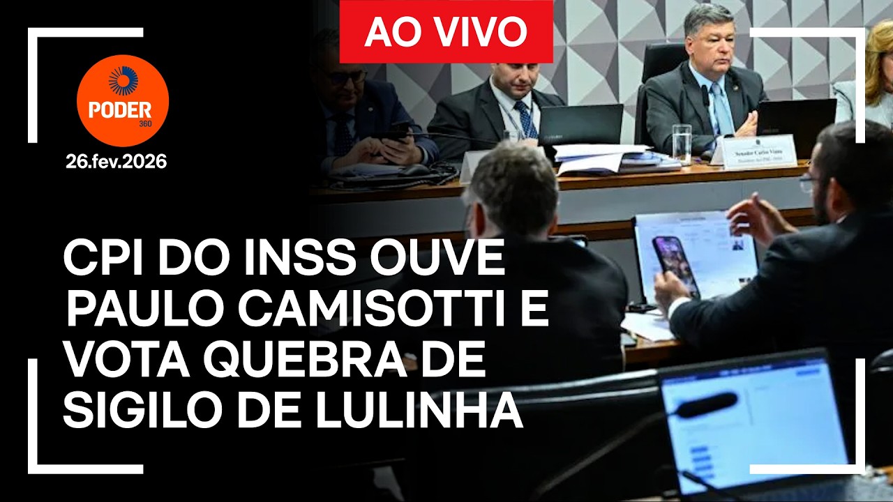 Ao vivo: CPI do INSS ouve Paulo Camisotti e vota quebra de sigilo de Lulinha
