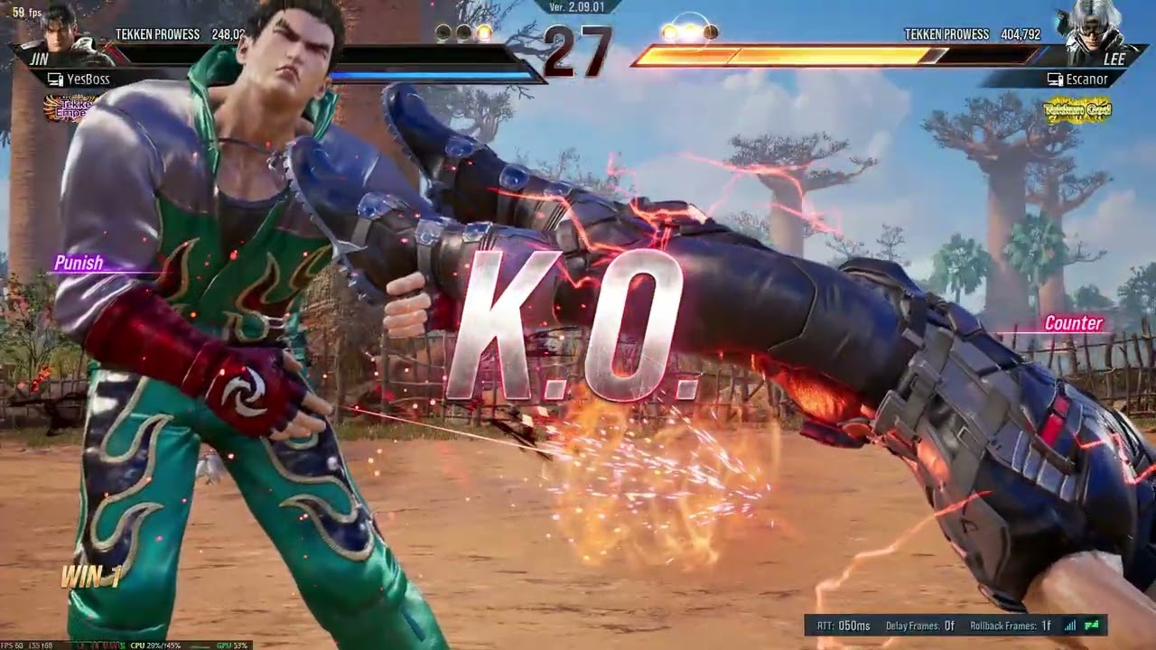 JIN vs LEE | Tekken 8 Rank Season 2