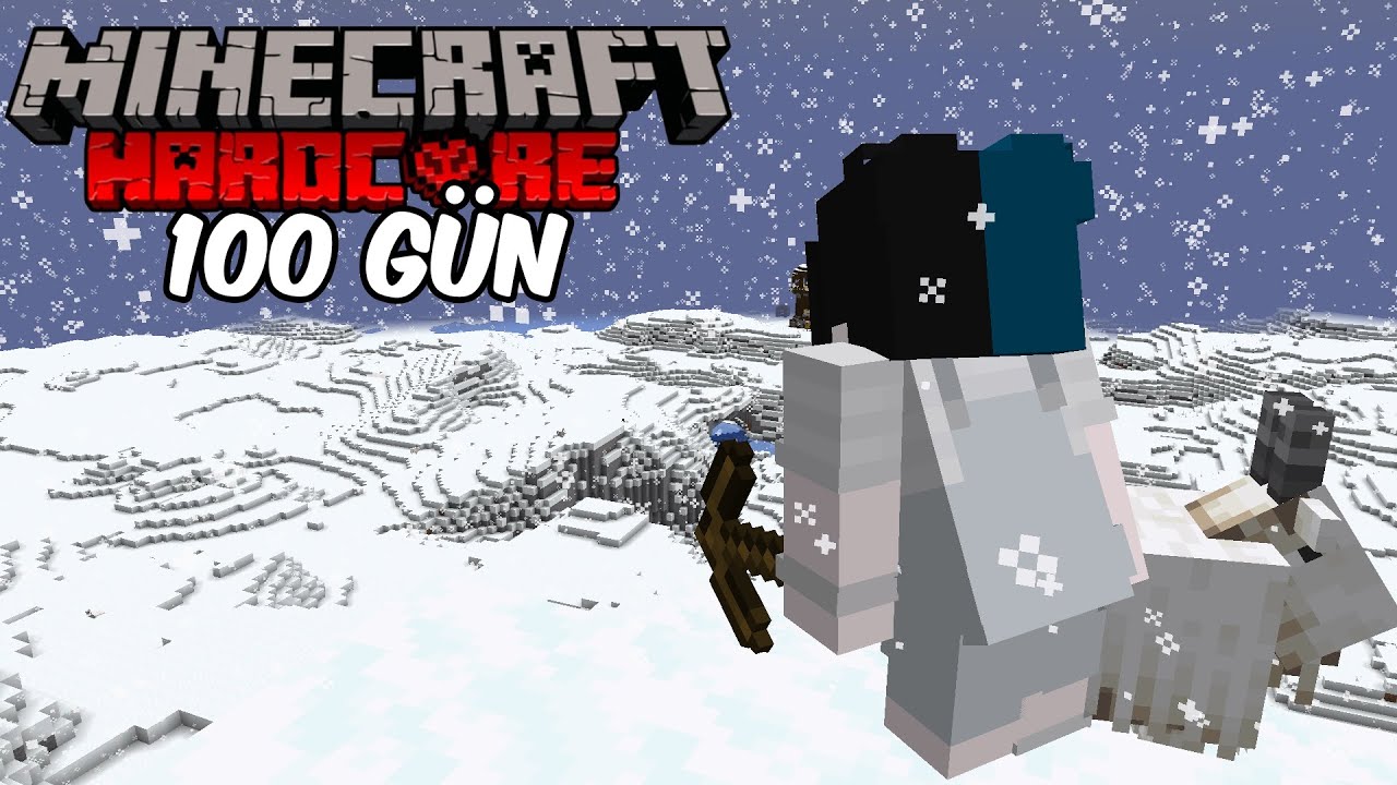 Minecraft'ın EN KÖTÜ BİYOMUNDA 100 Gün Hayatta Kaldım