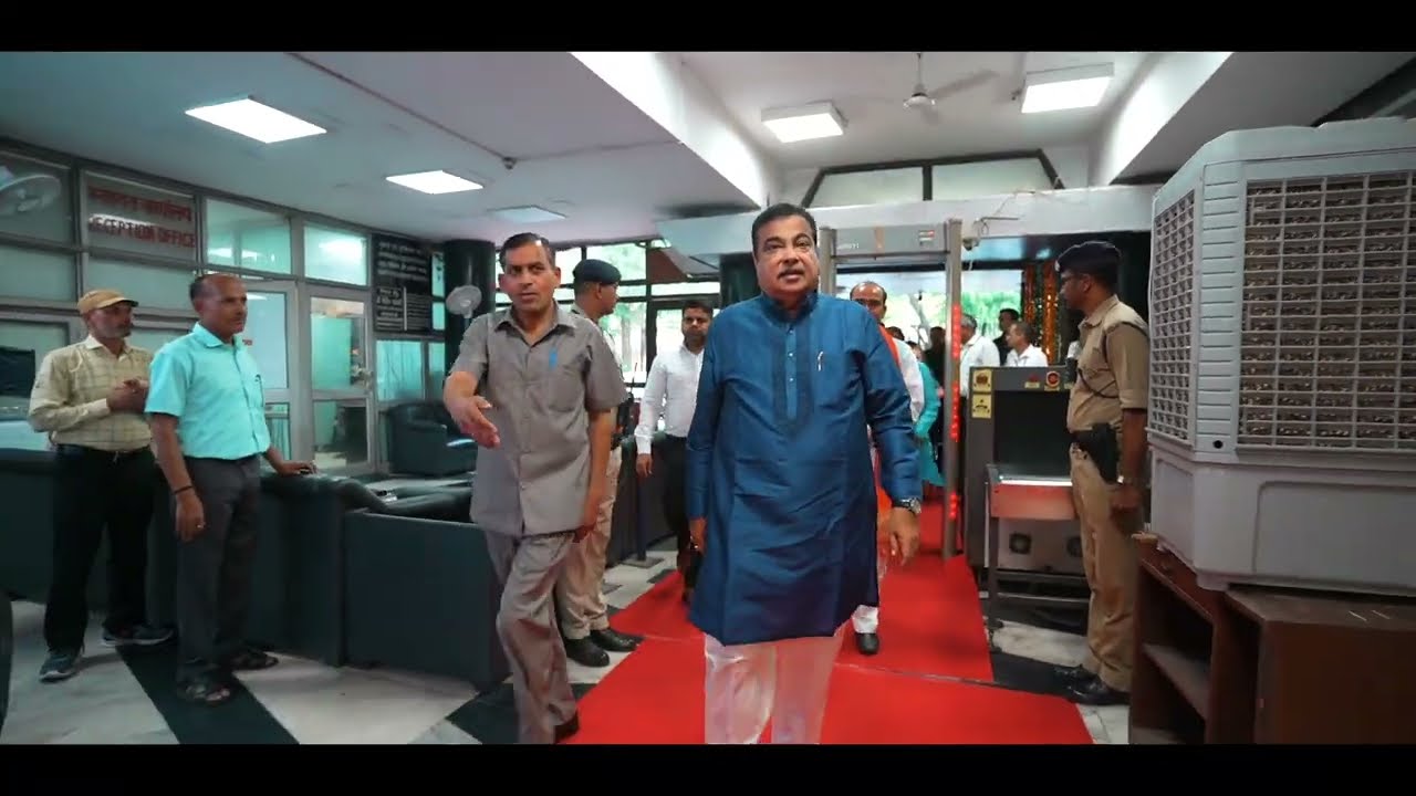📍𝐓𝐫𝐚𝐧𝐬𝐩𝐨𝐫𝐭 𝐁𝐡𝐚𝐰𝐚𝐧, 𝐍𝐞𝐰 𝐃𝐞𝐥𝐡𝐢 | Nitin Gadkari