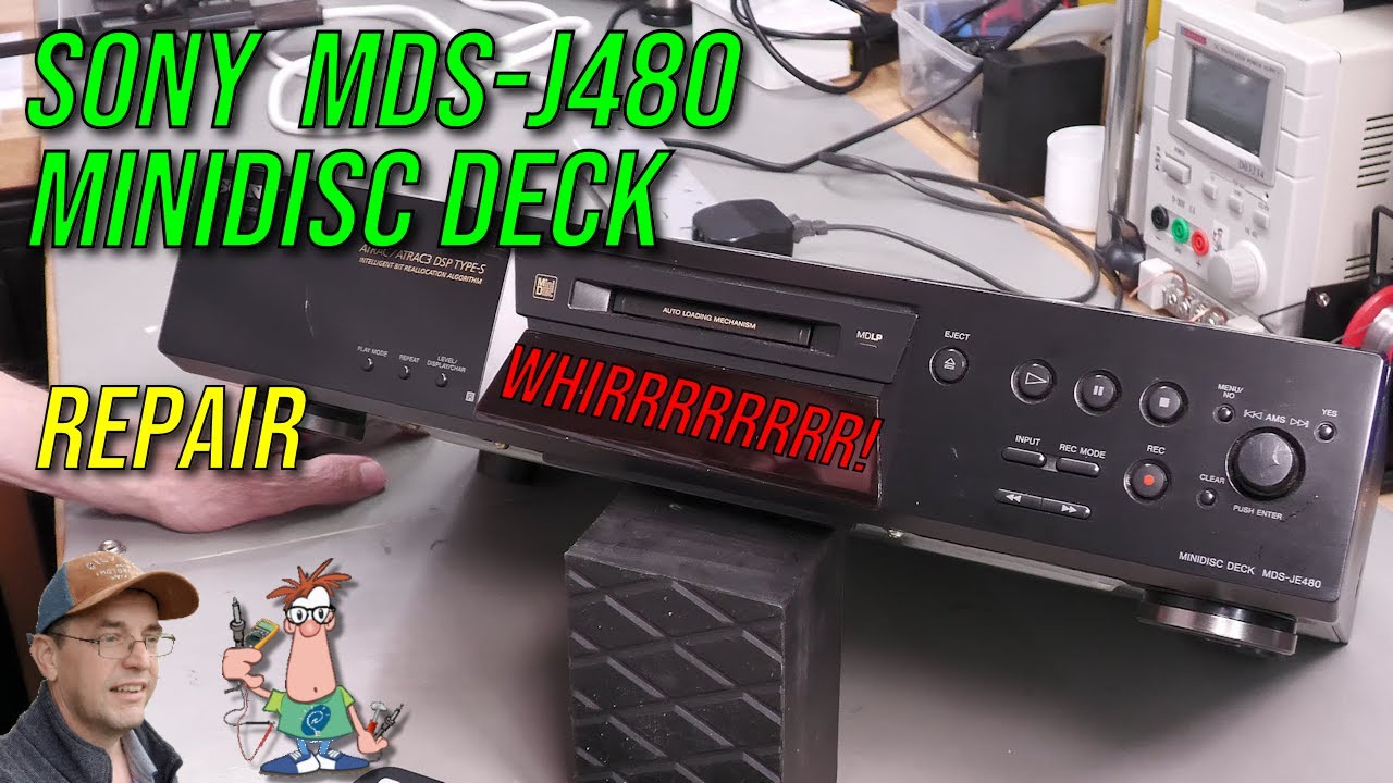 No.156 - Sony MDS-JE480 Minidisc Deck Repair