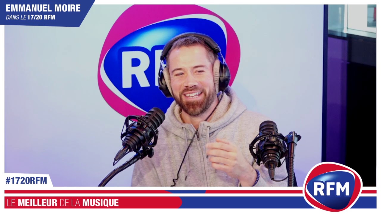 Emmanuel Moire en interview dans le 17/20 RFM de Pat Angeli et Marie-Pierre Schembri