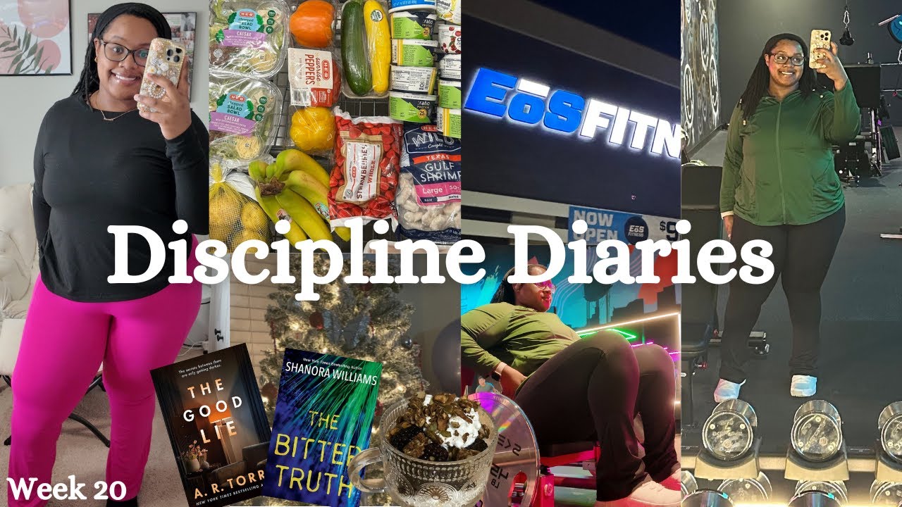 november review, back on track, new activewear, reading, weight loss vlog | Discipline Diaries 20