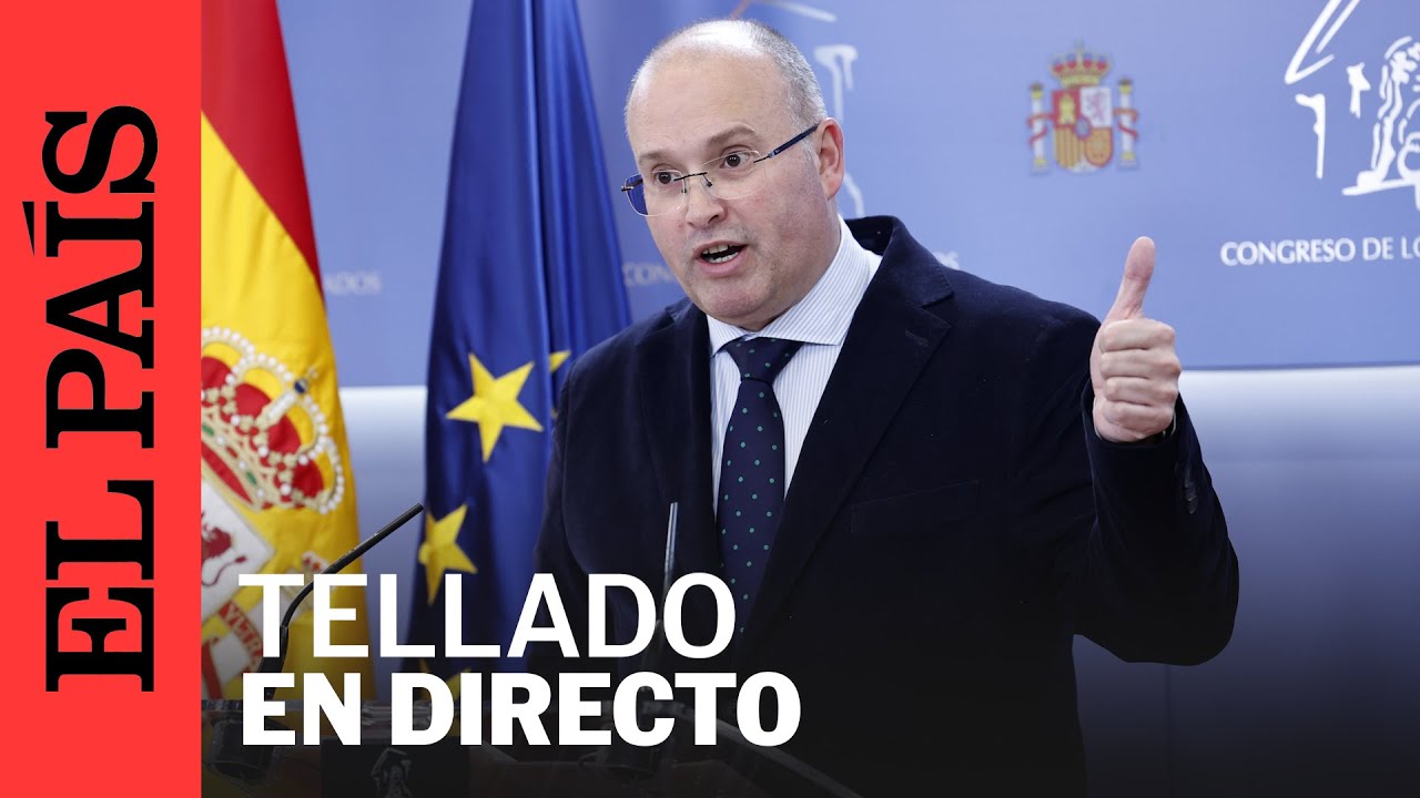 DIRECTO | Rueda de prensa de Miguel Tellado en el Congreso de los Diputados | EL PAÍS
