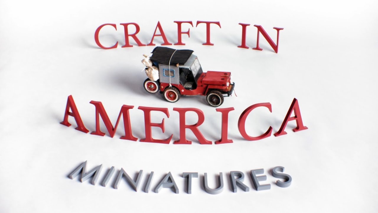 MINIATURES explores the world of small objects and big ideas