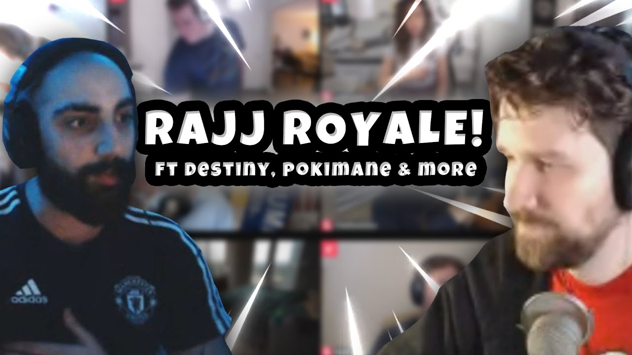 RAJJ ROYALE PODCAST FT DESTINY, POKIMANE , NYMN , SLIKER& MORE