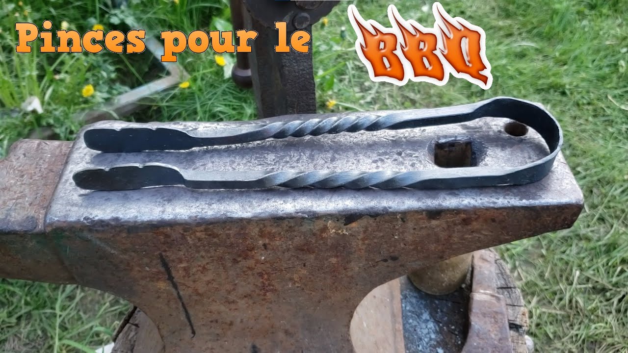 Forger des PINCES pour le BBQ / GRILL !
