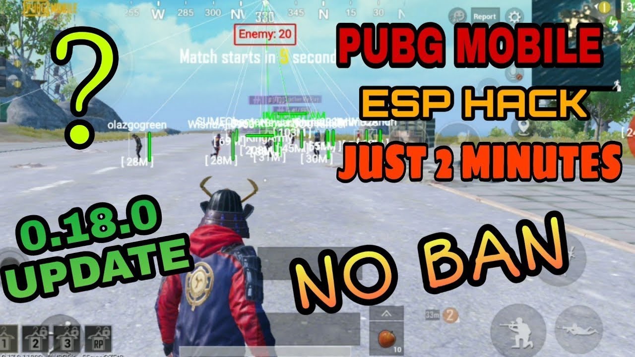PUBG frag hack , No ban guarantee . Learn how