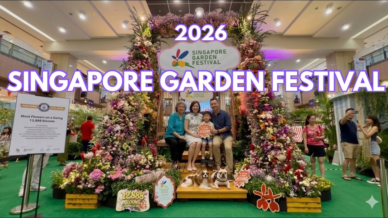 🌸 Takashimaya Singapore Garden Festival | A Relaxing Tour Of Singapore Garden Festival 2026