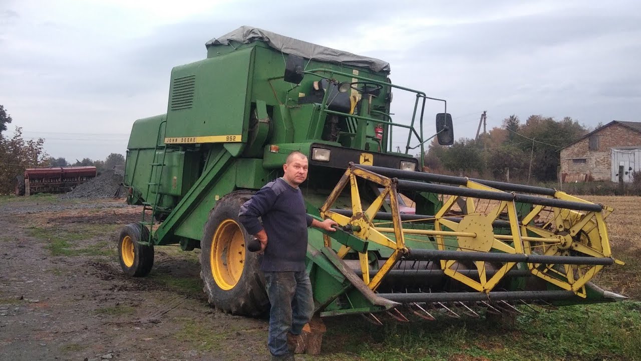 John Deere 952 огляд та трохи ремонту. майбутній проект 😎