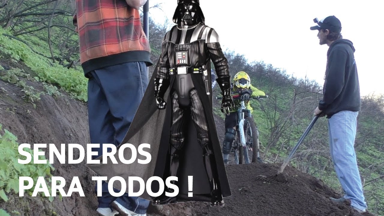 Trail Building, Debatiendo con Darth Vader y Andando Senderos de Bicicleta para Todos!