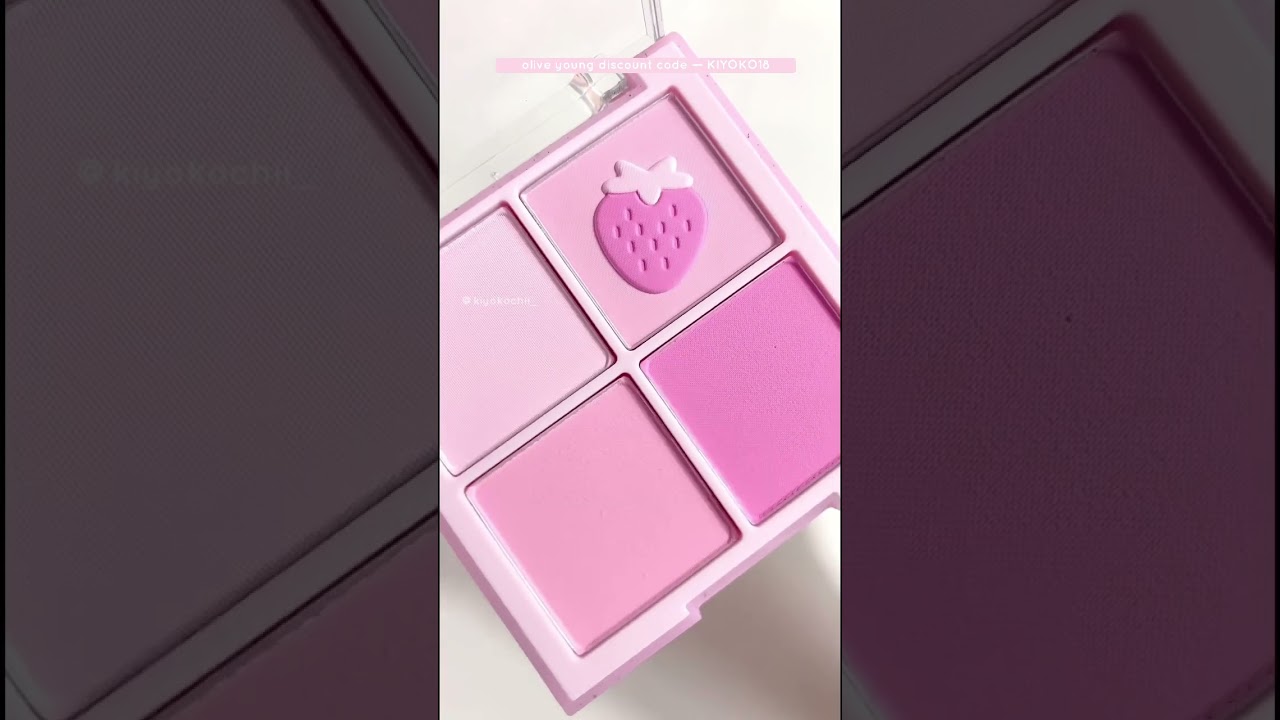 Dasique Blending Mood Cheek in 06 Berry Smoothie 🍓🎀✨ #makeup #koreanmakeup #dasique