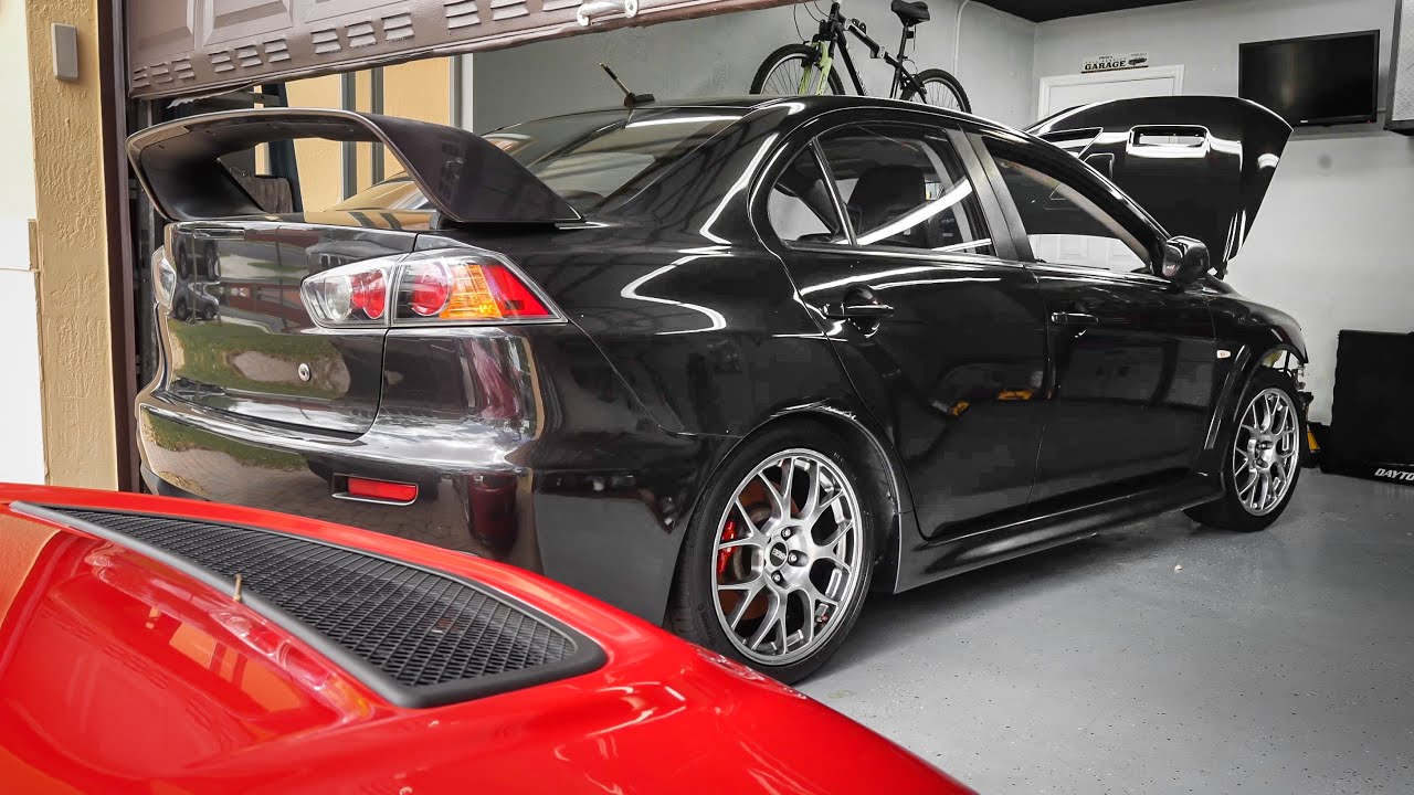 Установка нового двигателя Evo X! (4B11T)