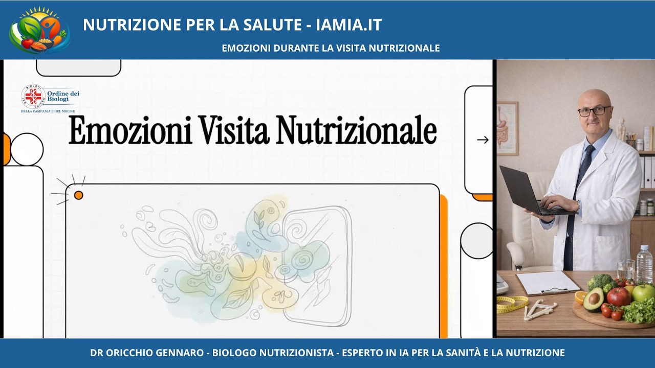 #1 EMOZIONI DURANTE LA VISITA NUTRIZIONALE