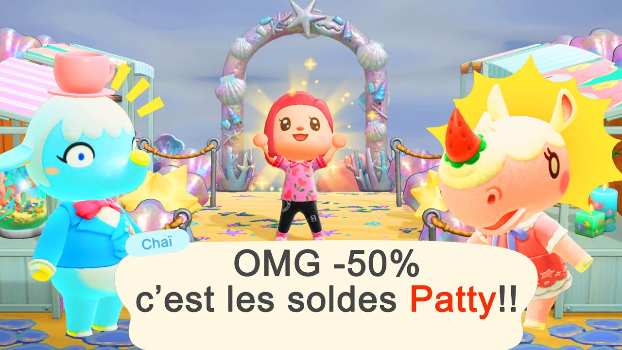 MARCHÉ de PLAGE pour CHEZ CHELSEA sur MON ILE SANRIO ANIMAL CROSSING NEW HORIZONS LET'S PLAY ACNH FR