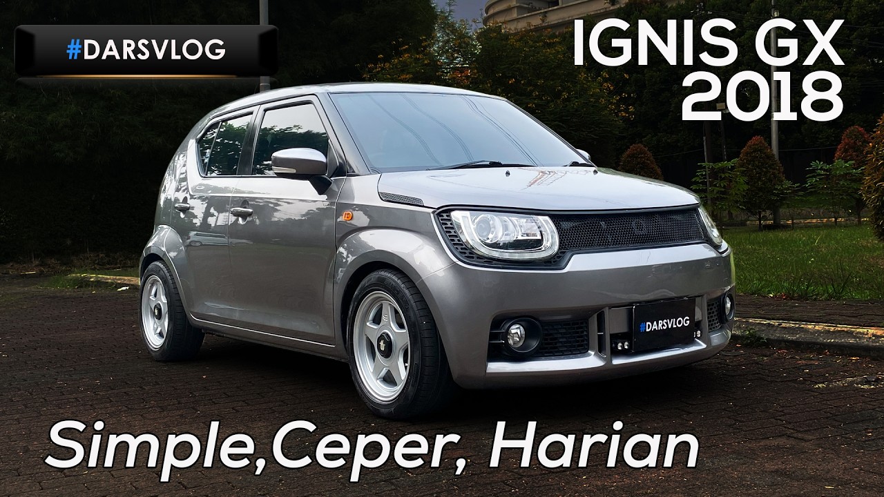 MODIFIKASI SIMPLE HARIAN - Suzuki Ignis GX 2018 ‼️ #DARSVLOG