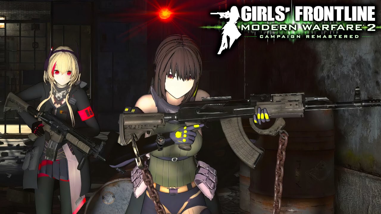 Girls' Frontline: Modern Warfare 2 Campaign Remastered (3D T-Dolls) | Эпизод 9 | Кинематографичес...