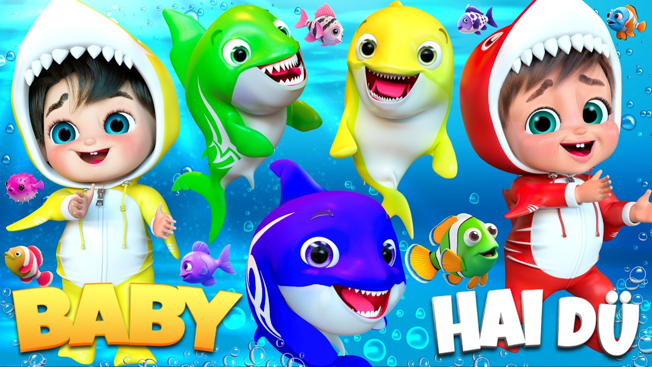 Baby Hai und die Seesterne | Kinderreime für Kinder | Super Luca Deutsch #kinderlieder