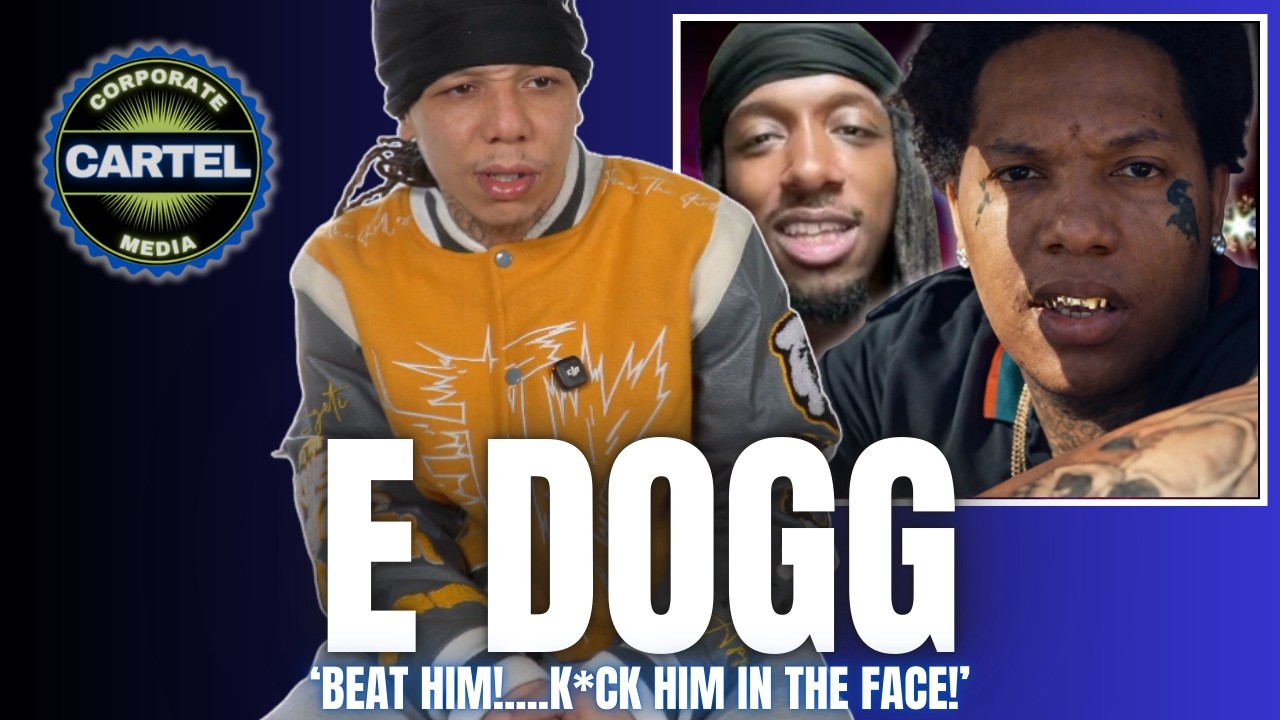 E dogg: Got money on Big Mike if him & King Yella f*ght!😳 'Beat him! K*ck him in the face!'
