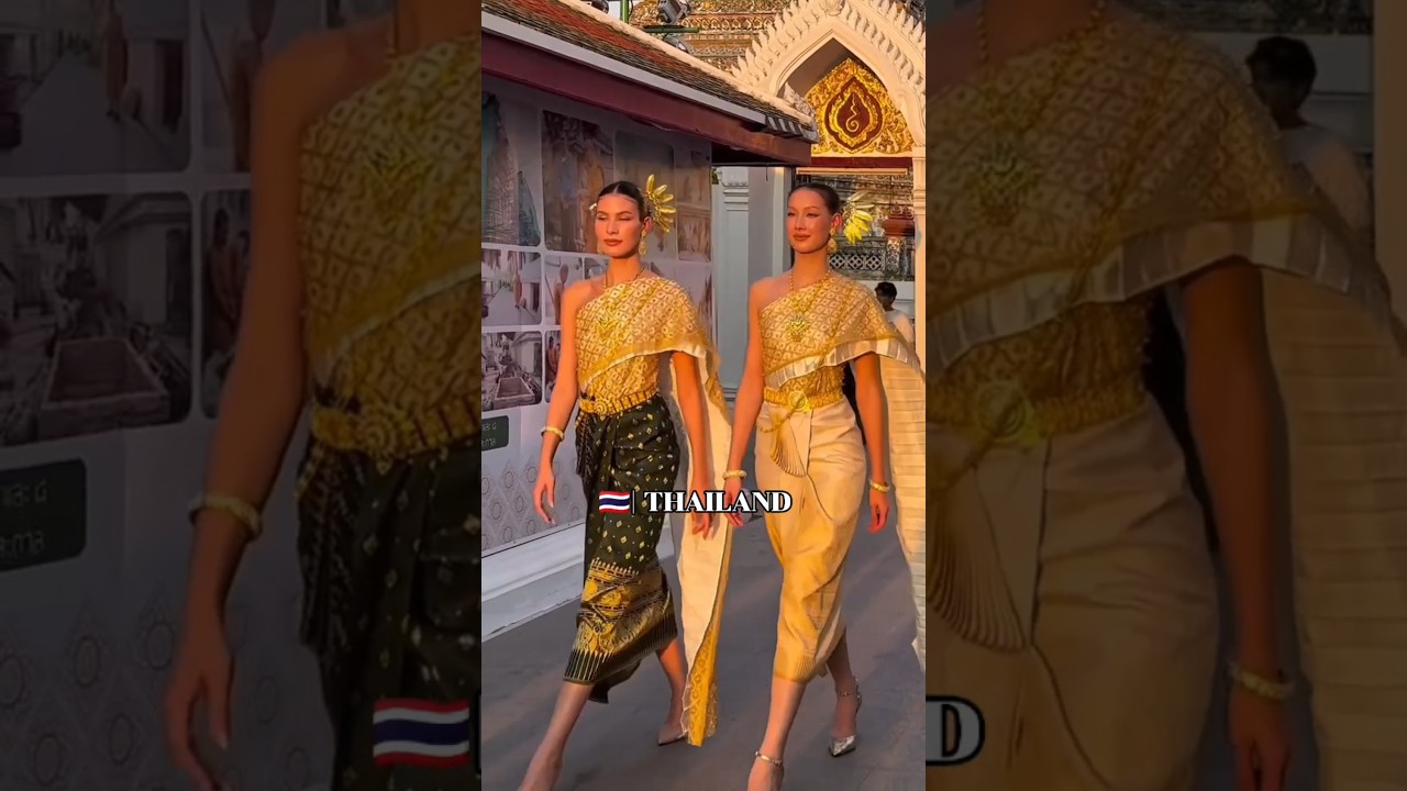 🇹🇭|THAILAND |THAI DRESS |THAI TRADITIONAL COSTUME |THAI NATIONAL COSTUME |CHUD THAI#ThaiCostume